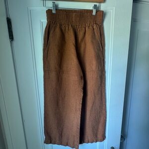 Puglia pants in heavyweight linen